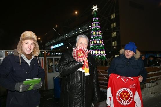 Александр Якушев на выставке «Рекорды спорта»