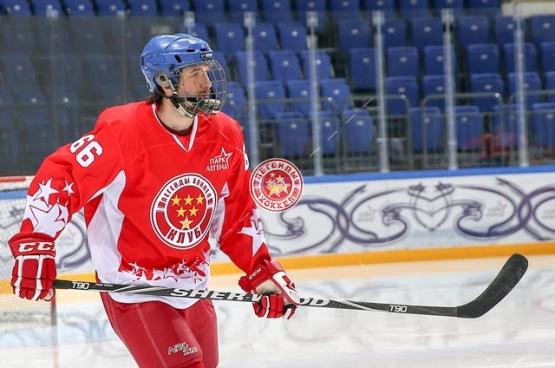 Открытая тренировка российской сборной Легенд мирового хоккея