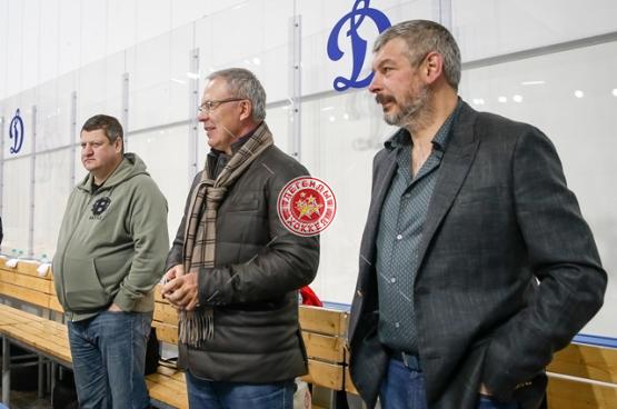 Открытая тренировка российской сборной Легенд мирового хоккея