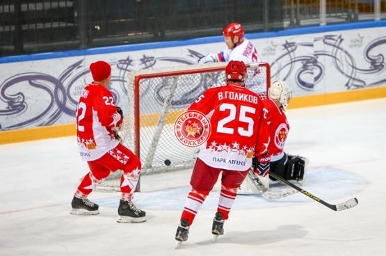 Открытая тренировка российской сборной Легенд мирового хоккея