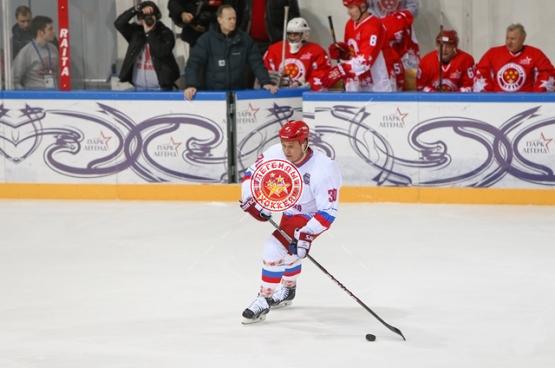 Открытая тренировка российской сборной Легенд мирового хоккея