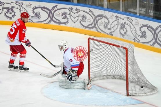 Открытая тренировка российской сборной Легенд мирового хоккея