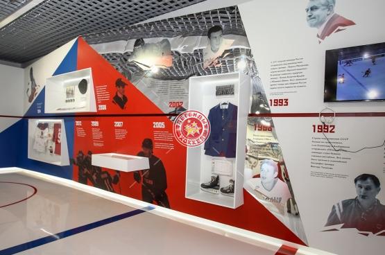 Открытие Музея и Зала славы отечественного хоккея
