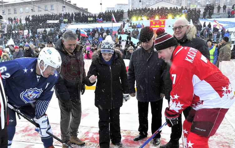 «Легенды хоккея» в Североморске