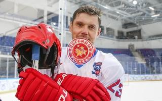 Открытая тренировка российской сборной Легенд мирового хоккея