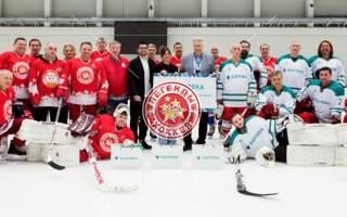 Еаптека поддерживает команду «Легенды хоккея СССР»