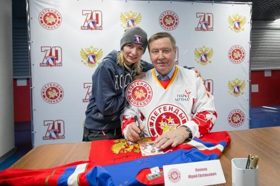 Автограф-сессия Ю.Е. Ляпкина на Кубке Первого канала