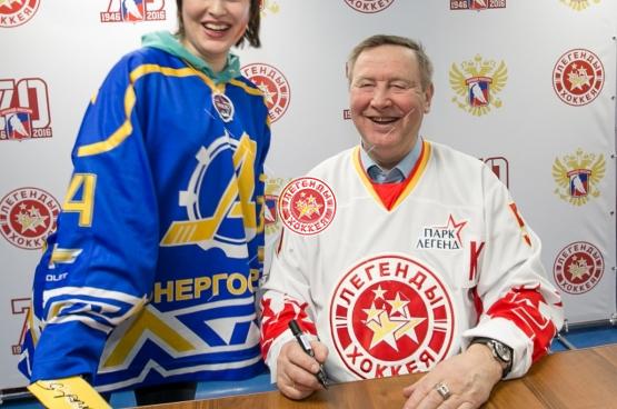 Автограф-сессия Ю.Е. Ляпкина на Кубке Первого канала