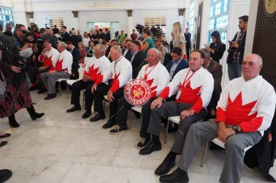 Торжественное чествование участников Суперсерии-72