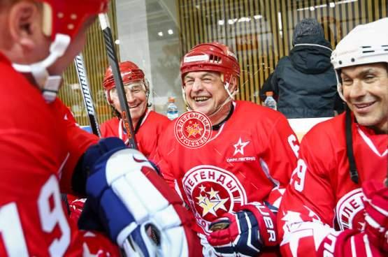 Легенды хоккея СССР против Легенд хоккея Ярославской области