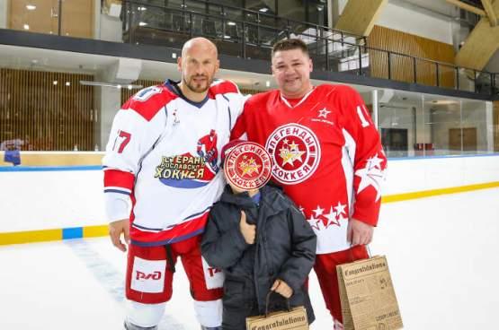 Легенды хоккея СССР против Легенд хоккея Ярославской области